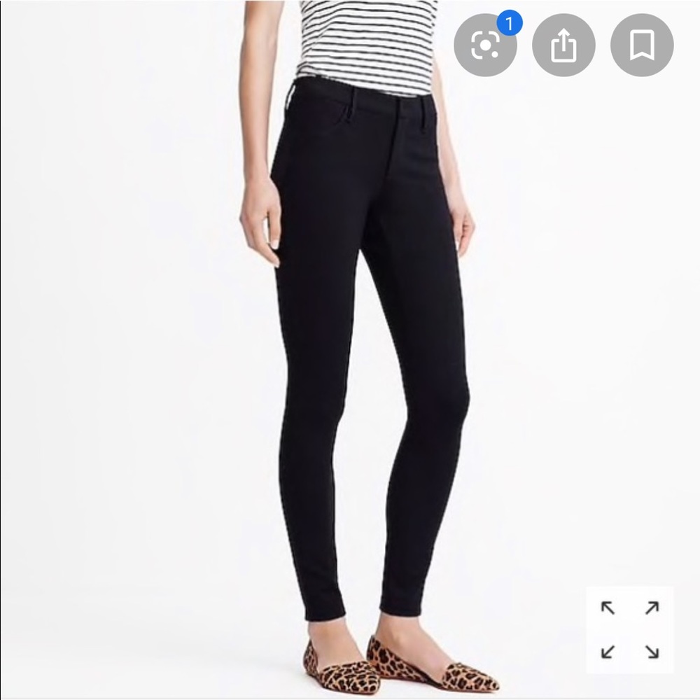 J CREW Gigi Pant in black 🖤